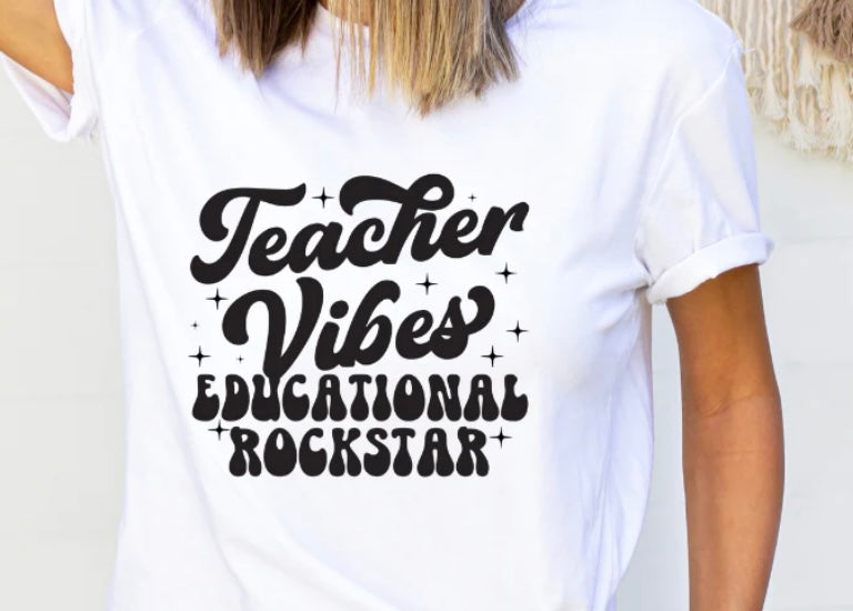 Teacher Vibes- Educational Rockstar