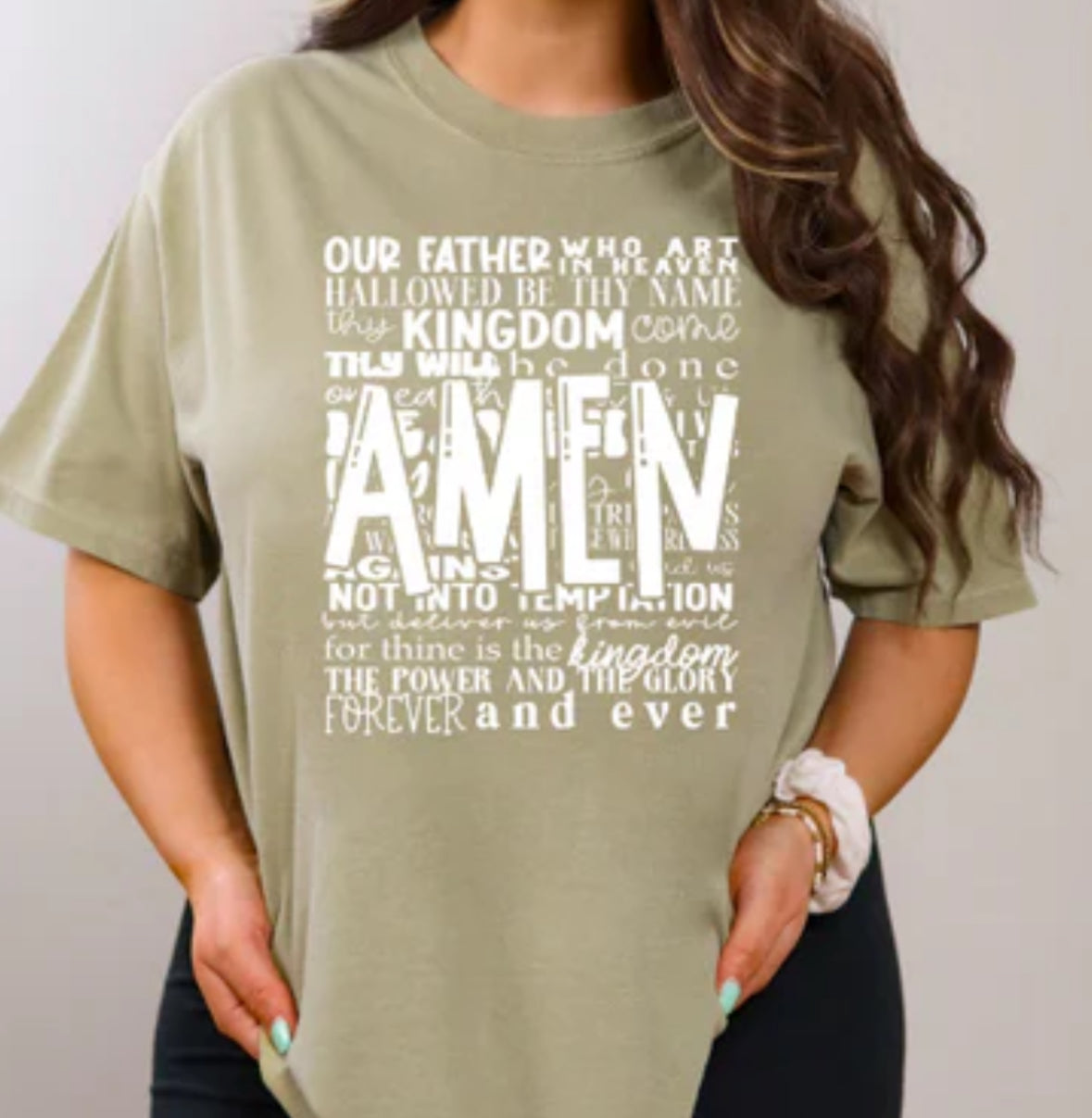 Amen. Our Father who art in heaven