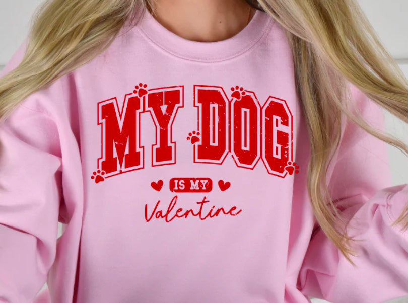 My dog is my Valentine