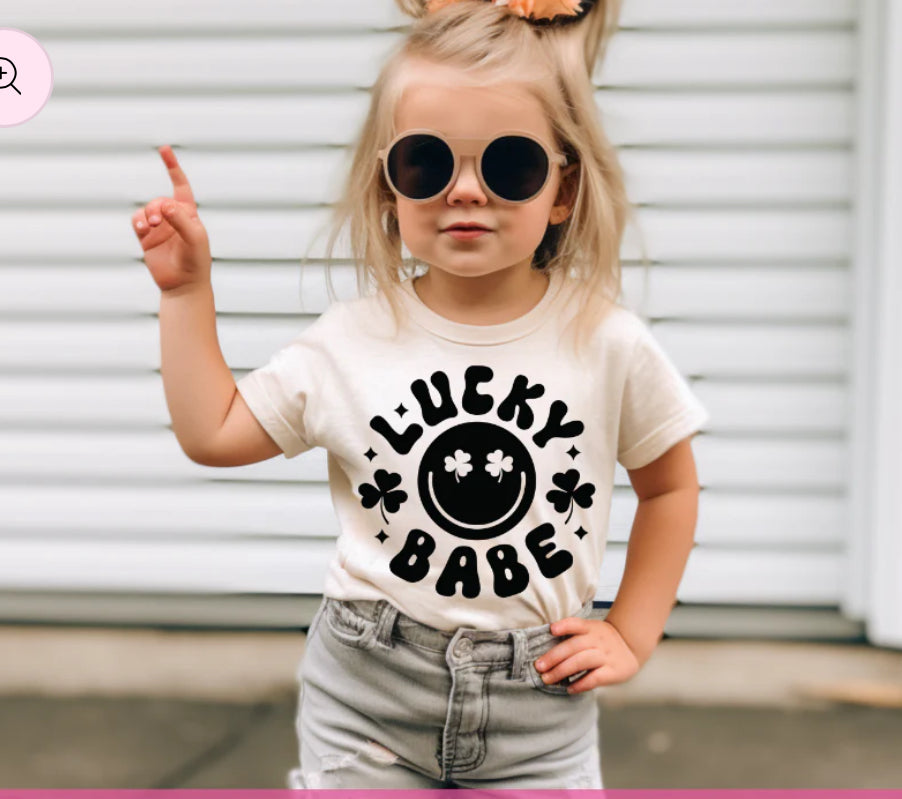 Lucky Babe- Green or Black