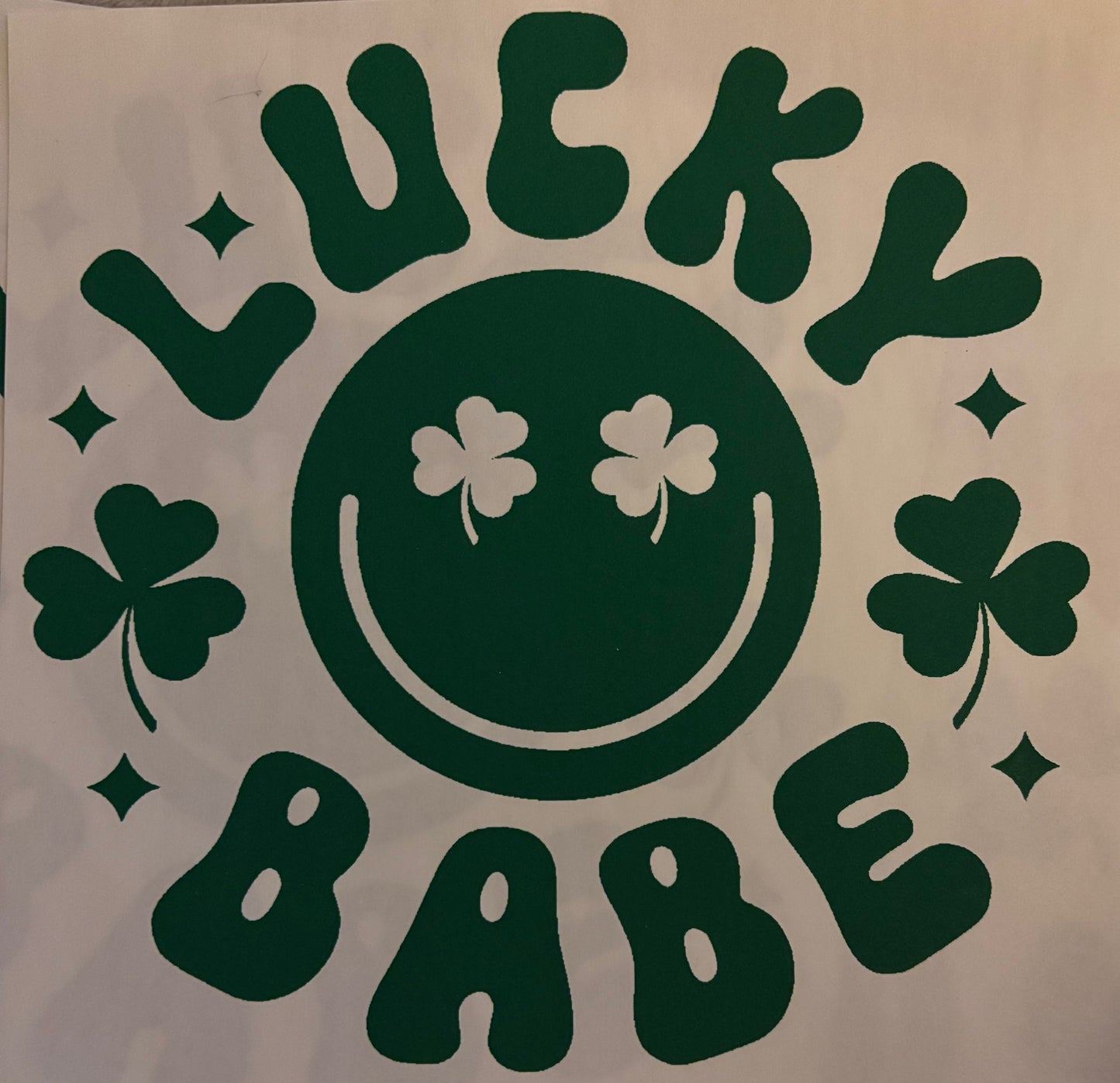 Lucky Babe- Green or Black