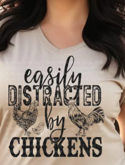 Easily Distracted by Chickens
