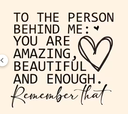 Dear Person Behind Me ❤️- Crewneck