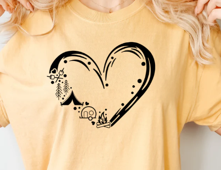Camping Heart
