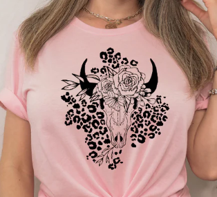 Boho Cow Skull