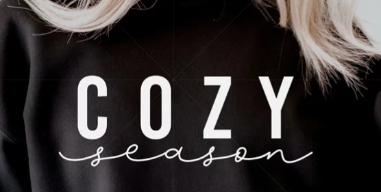 Cozy Season (White Print)