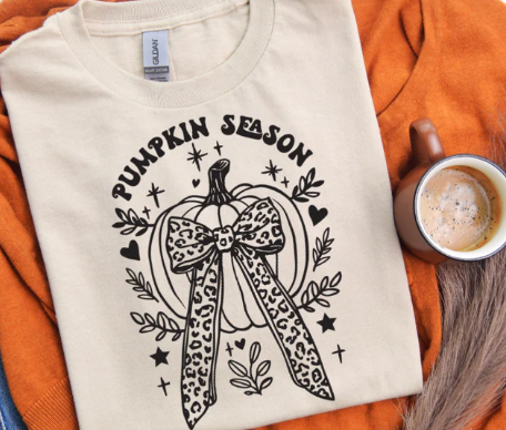 Pumpkin Season with Bow