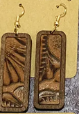 Rectangle Dangle Earrings