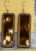Rectangle Dangle Earrings