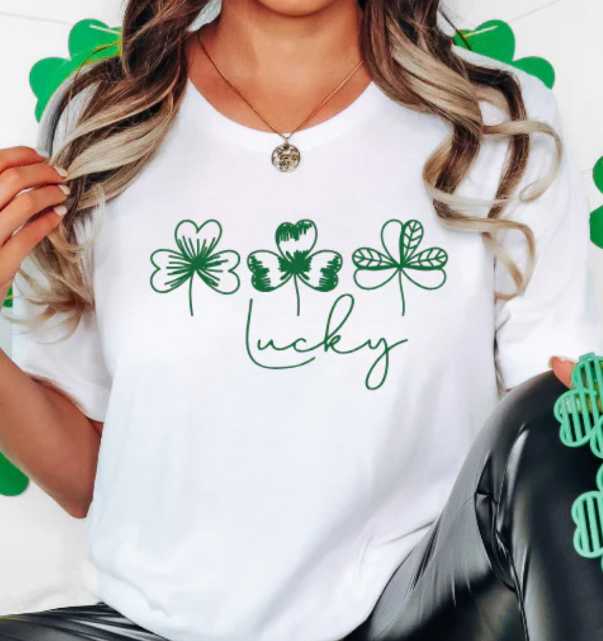 Lucky- Cursive 🍀