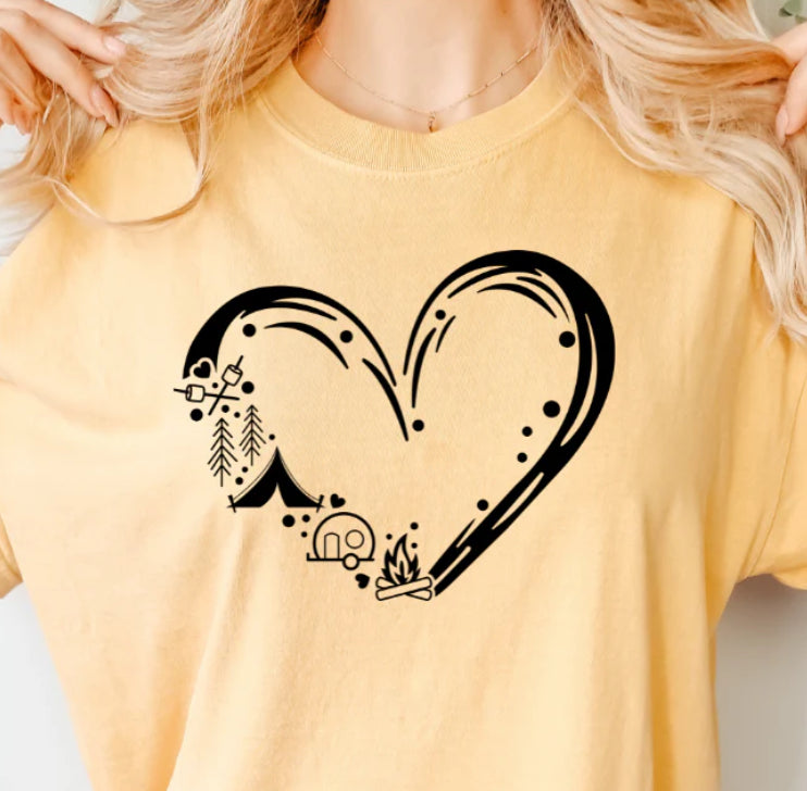Camping Heart