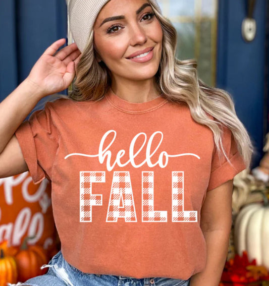 Hello Fall- White