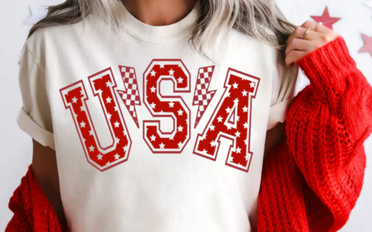 USA - Red Print