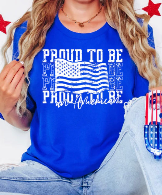 Proud to be an American