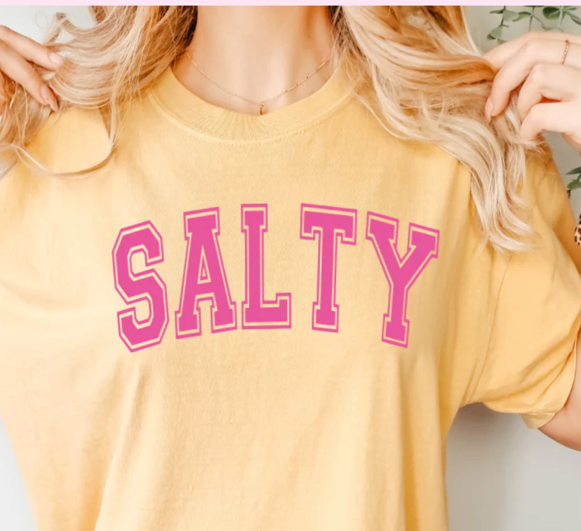 SALTY- Pink Print