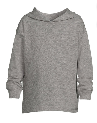 Toddler's Solid Hooded Tee 18 Months-5T