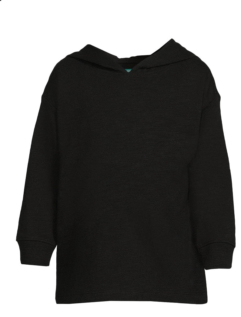 Toddler's Solid Hooded Tee 18 Months-5T