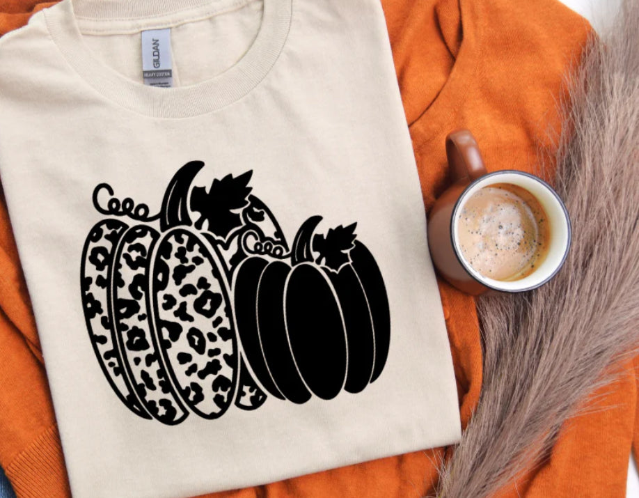 Pumpkins Cheetah and Black