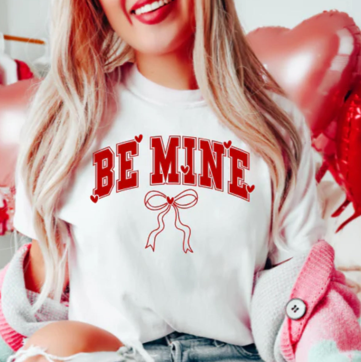 Be mine- red bow