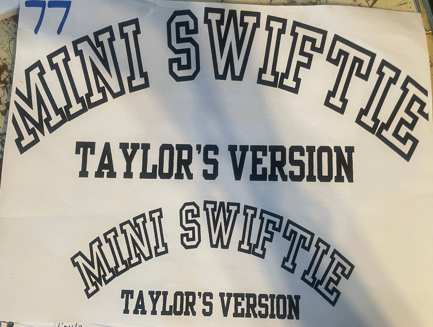 Mini Swiftie- Taylor's Version
