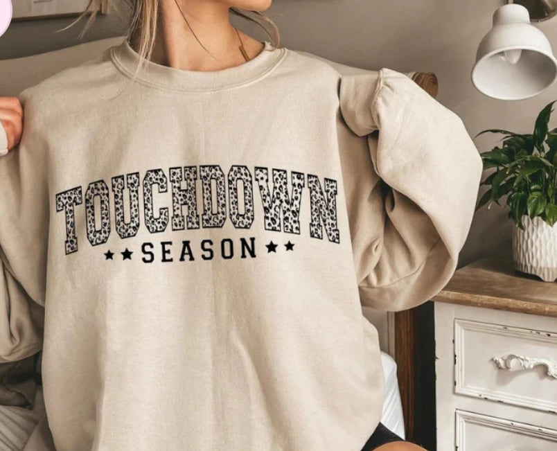 Touchdown Season- Cheetah Print
