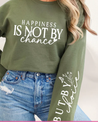 Happiness is not by Chance...