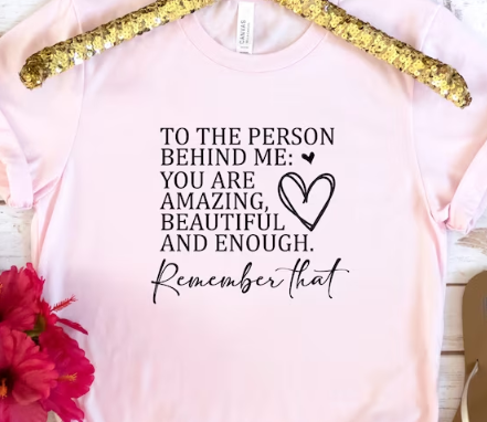 Dear Person Behind Me ❤️- Crewneck