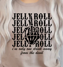 JellyRoll- I'm Only one drink away from the Devil