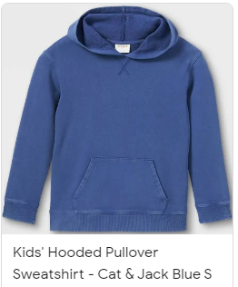 Cat & Jack Kid's Pullover Hoodies- Unisex