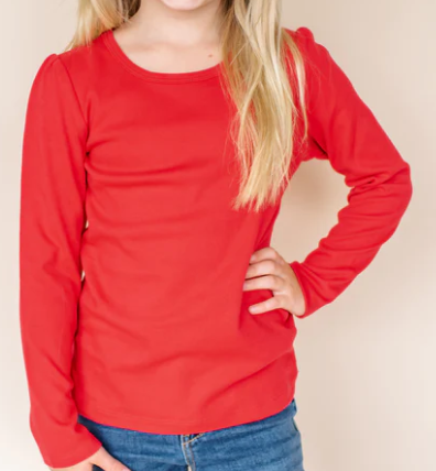 Girls Long Sleeve Tees