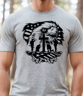 Eagle- Kneeling at the Cross