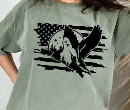 American Flag Duck