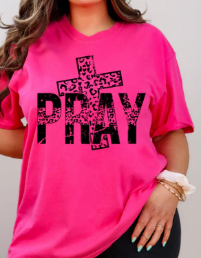 Pray Cheetah Cross