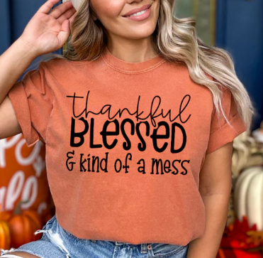 Thankful , Blessed and Kinda a Mess
