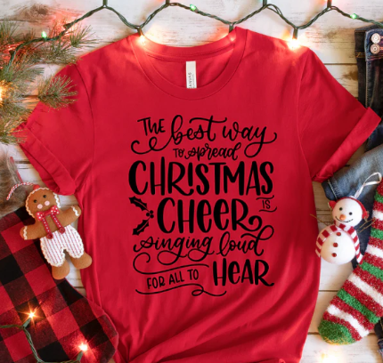 The Best way to spread Christmas Cheer.....