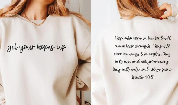 Get your Hopes Up- Isaiah 40:31