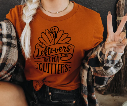 Leftovers are for quitters