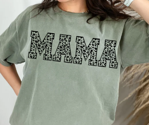 Mama- Cheetah Print