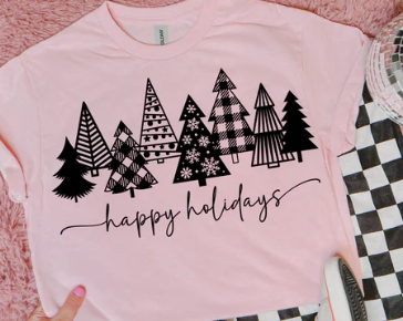 Happy Holidays- Trees