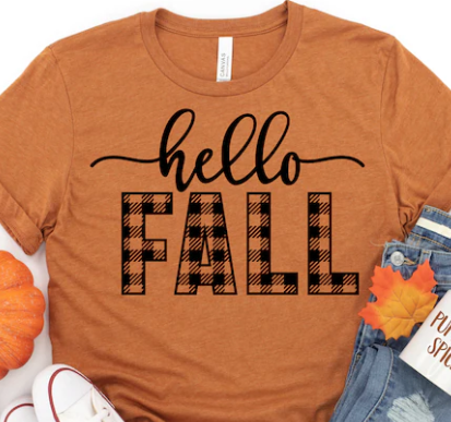 Hello Fall- Black