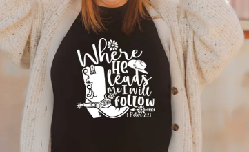 Where He Leads Me, I will Follow
