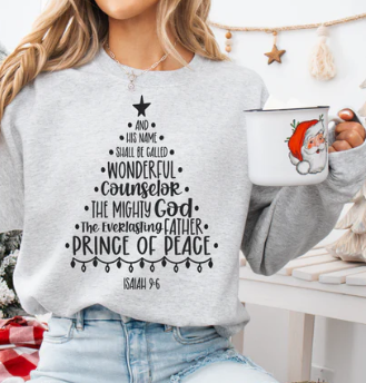 Isaiah 9:6 Christmas Tree