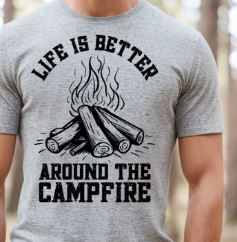 Life is better around the campfire