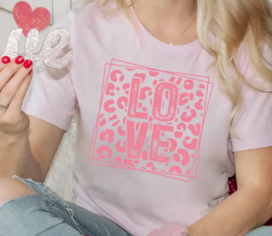 Love Cheetah Print - Pink