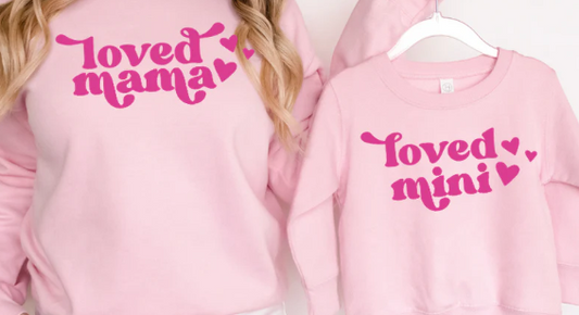 Loved Mama/ Loved Mini  Pink