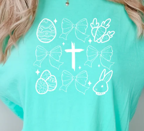 Easter Symbols- BLACK PRINT*** Not White