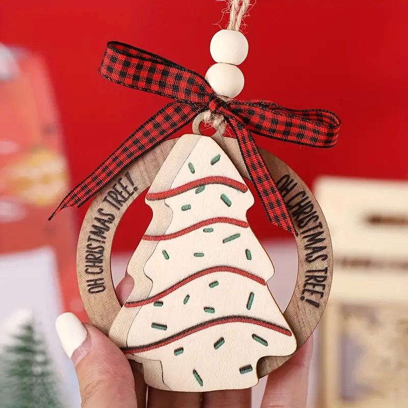 Christmas Tree Cake Ornament