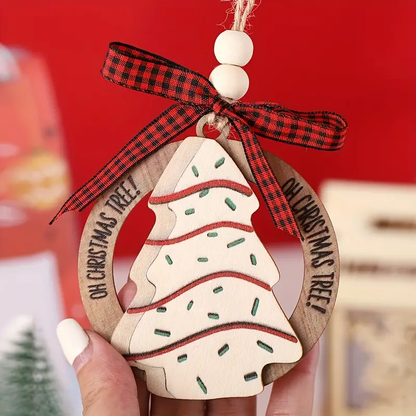 Christmas Tree Cake Ornament