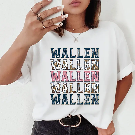 Wallen Print- Pink