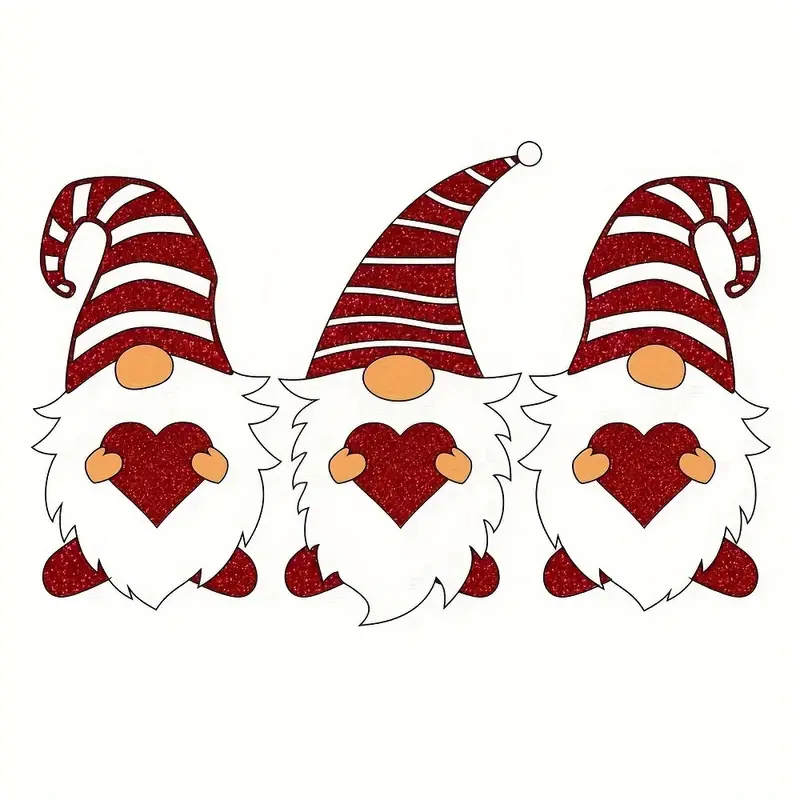 Valentine's Day Gnomes- 6 IN print (Child Size)